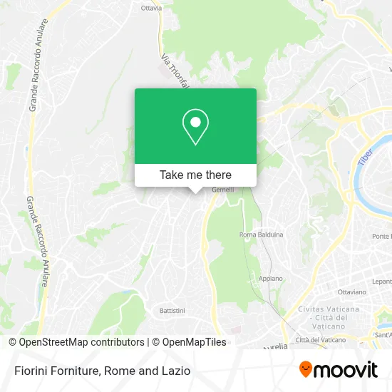 Fiorini Forniture map