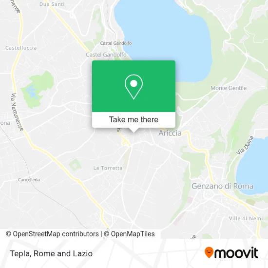 Tepla map