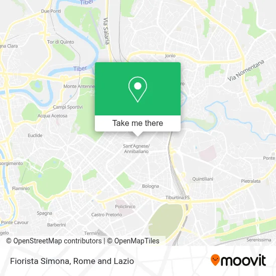 Fiorista Simona map