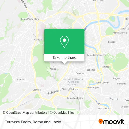 Terrazze Fedro map