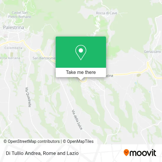 Di Tullio Andrea map
