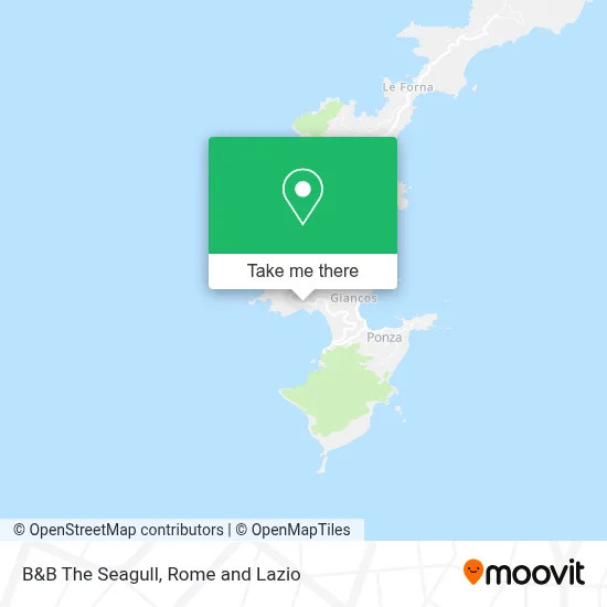 B&B The Seagull map