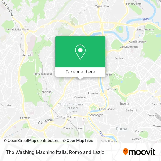 The Washing Machine Italia map