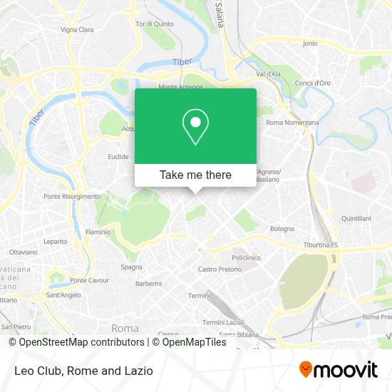 Leo Club map