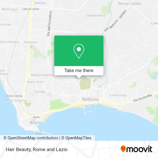 Hair Beauty map