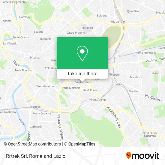Rrtrek Srl map
