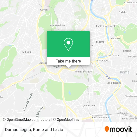 Damadisegno map