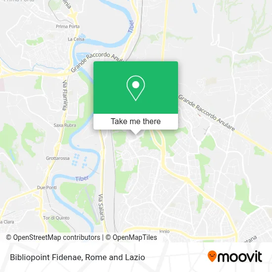 Bibliopoint Fidenae map