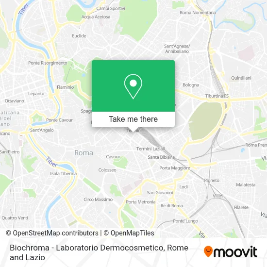 Biochroma - Laboratorio Dermocosmetico map