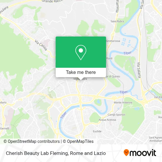 Cherish Beauty Lab Fleming map