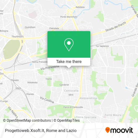 Progettoweb.Xsoft.It map