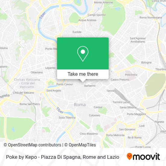 Poke by Kepo - Piazza Di Spagna map