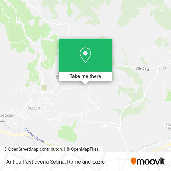 Antica Pasticceria Setina map