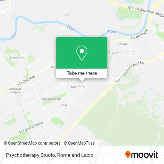 Psychotherapy Studio map