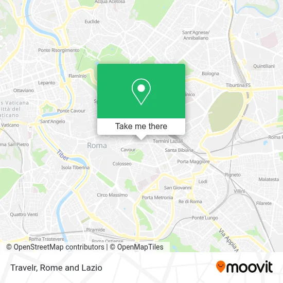 Travelr map