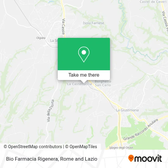 Bio Farmacia Rigenera map