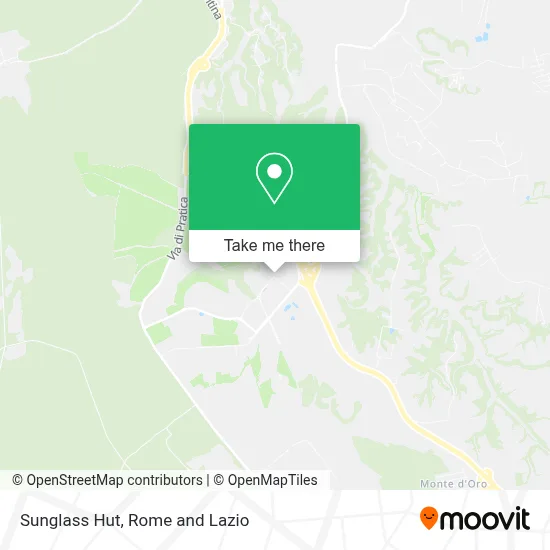 Sunglass Hut map