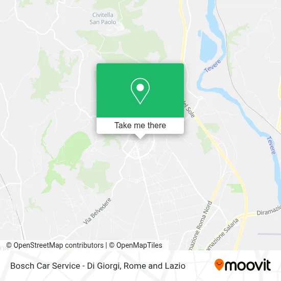 Bosch Car Service - Di Giorgi map