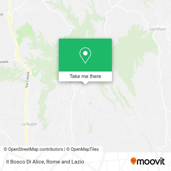 Il Bosco Di Alice map