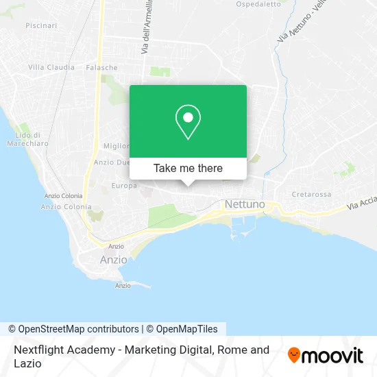 Nextflight Academy - Marketing Digital map