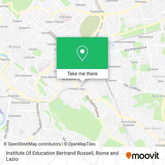 Institute Of Education Bertrand Russell map