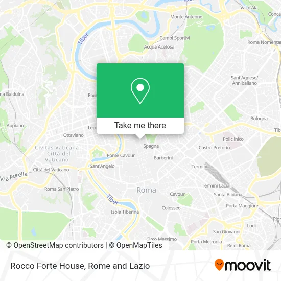 Rocco Forte House map