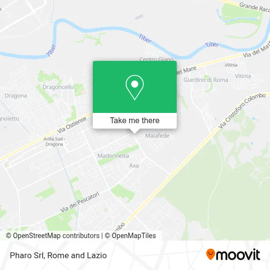 Pharo Srl map