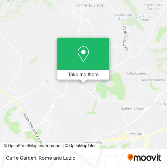 Caffe Garden map