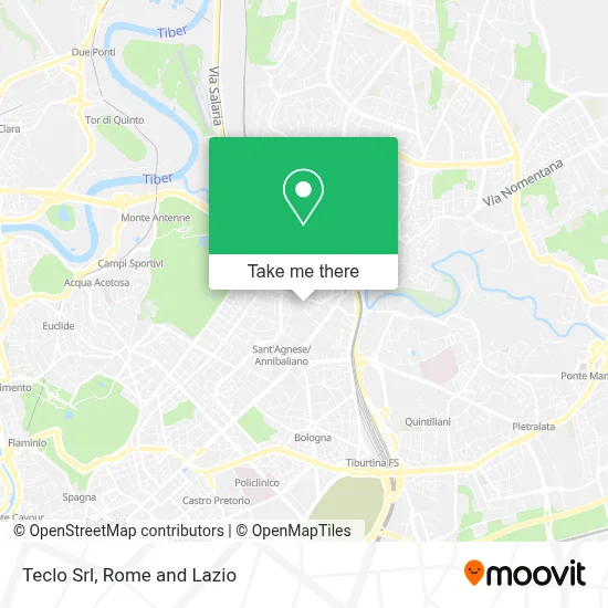 Teclo Srl map