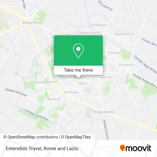 Entendido Travel map