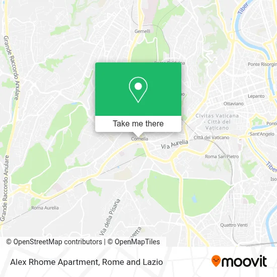 Alex Rhome Apartment map