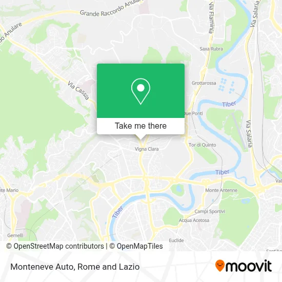Monteneve Auto map