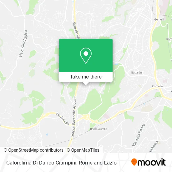 Calorclima Di Darico Ciampini map