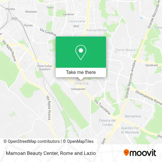 Mamoan Beauty Center map