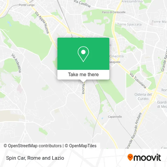 Spin Car map