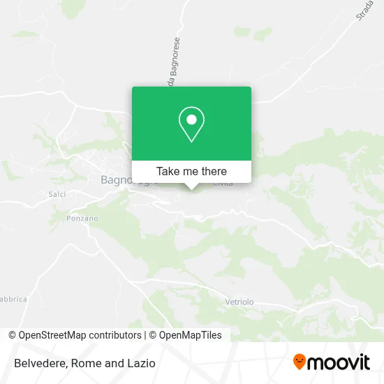 Belvedere map