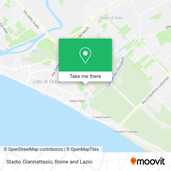 Stadio Giannattasio map