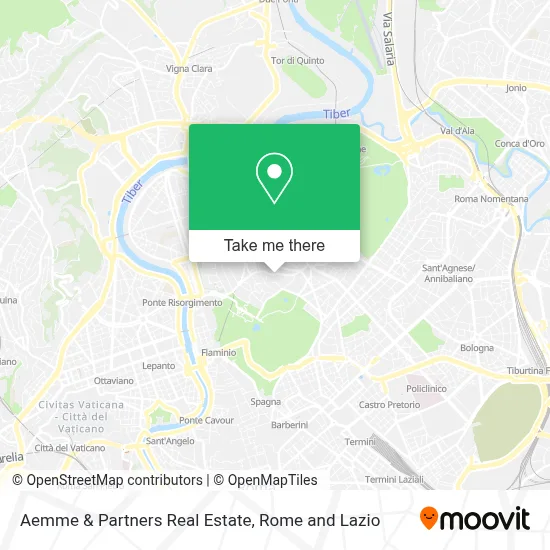 Aemme & Partners Real Estate map