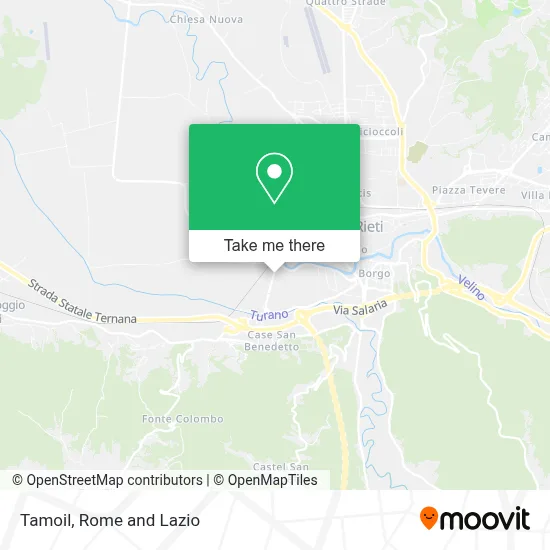 Tamoil map