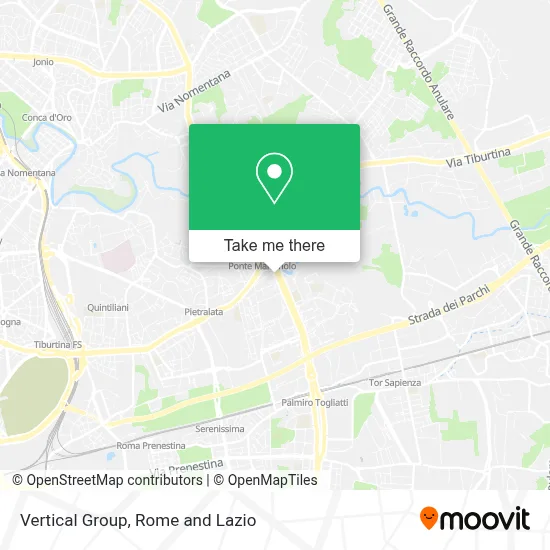 Vertical Group map