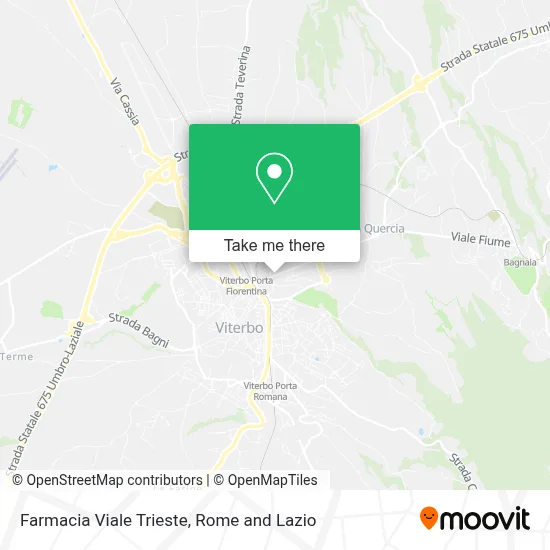 Farmacia Viale Trieste map