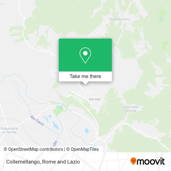 Collemellango map