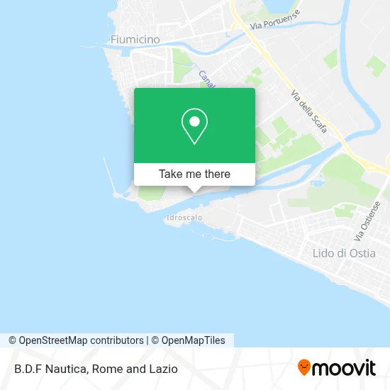 B.D.F Nautica map