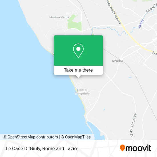 Le Case Di Giuly map