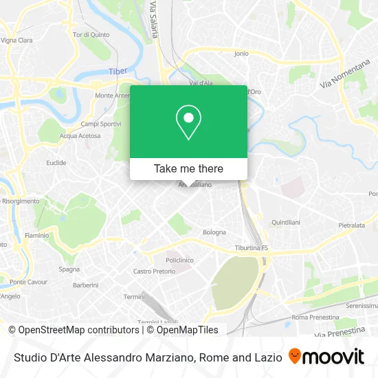 Studio D'Arte Alessandro Marziano map