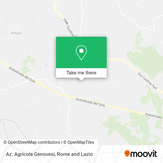 Az. Agricola Genovesi map