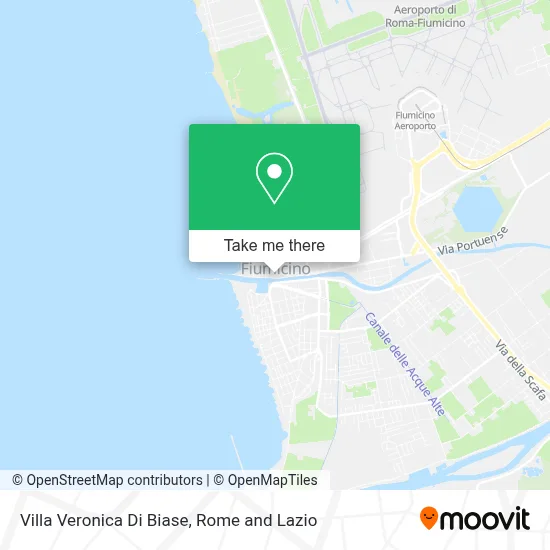Villa Veronica Di Biase map