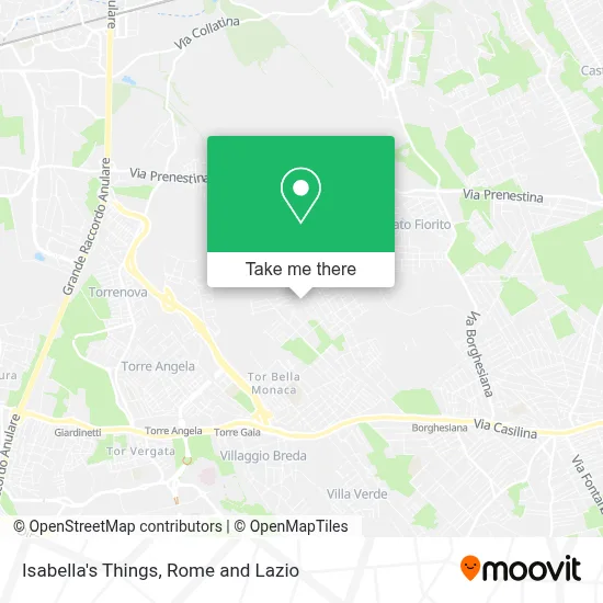 Isabella's Things map