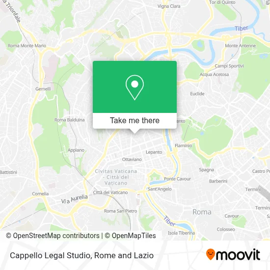 Cappello Legal Studio map