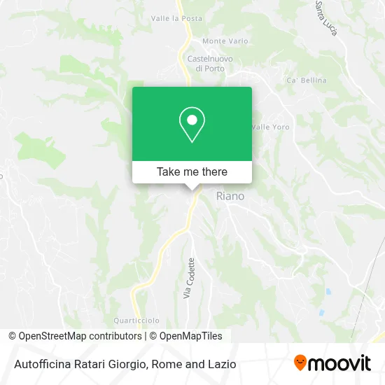 Autofficina Ratari Giorgio map